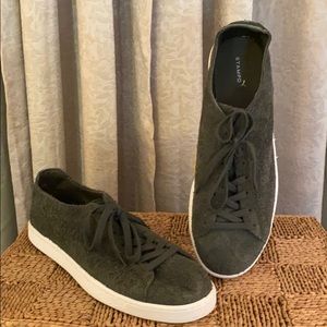 🎉HP🎉 ‼️Puma Stampd Forest Green Suede Sneakers